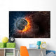 Speedometer Fire and Water Wall Decal