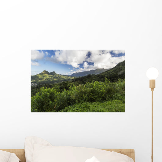 Mountains along Pali Highway Wall Decal