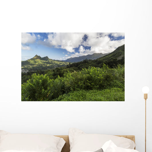 Mountains along Pali Highway Wall Decal