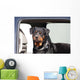 Rottie Truck Wall Decal