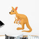Mother Kangaroo with Her Wall Decal