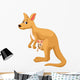 Mother Kangaroo with Her Wall Decal
