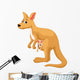 Mother Kangaroo with Her Wall Decal