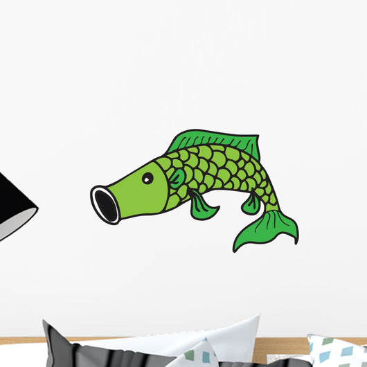 Fish Cartoon 2 Wall Decal