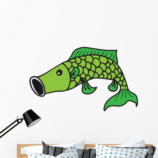 Fish Cartoon 2 Wall Decal