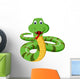 Illustration Cartoon Snake Wall Decal Design 3