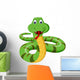 Illustration Cartoon Snake Wall Decal Design 3