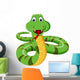 Illustration Cartoon Snake Wall Decal Design 3