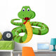 Illustration Cartoon Snake Wall Decal Design 3