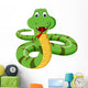 Illustration Cartoon Snake Wall Decal Design 3