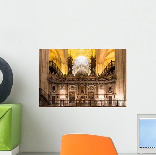 Interior Cathedral Seville Andalusia Wall Decal
