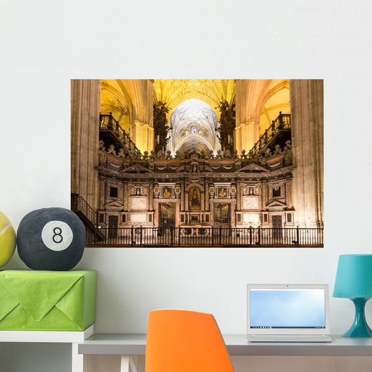 Interior Cathedral Seville Andalusia Wall Decal