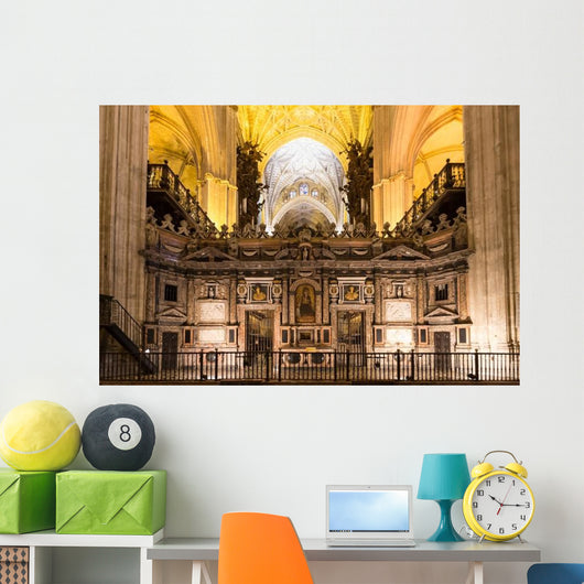 Interior Cathedral Seville Andalusia Wall Decal