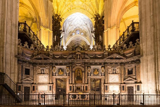 Interior Cathedral Seville Andalusia Wall Decal