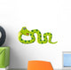 Illustration Cartoon Snake Wall Decal Design 2
