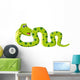Illustration Cartoon Snake Wall Decal Design 2