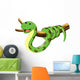 Illustration Cartoon Snake Wall Decal Design 1