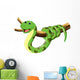 Illustration Cartoon Snake Wall Decal Design 1