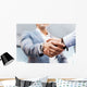Handshake Businessmen Concepts Soft Focus Wall Decal