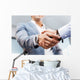 Handshake Businessmen Concepts Soft Focus Wall Decal