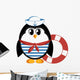 Cartoon Penguin Wall Decal