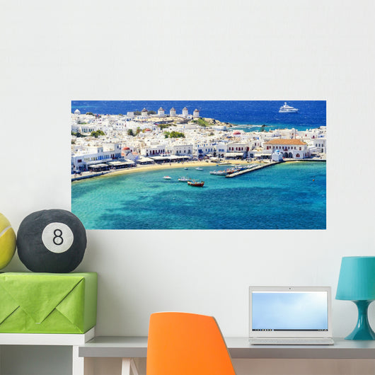 Mykonos Island Greece Cyclades Wall Decal