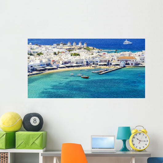 Mykonos Island Greece Cyclades Wall Decal