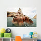 Sea Lion Rocky Formation Wall Decal