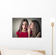 Sisters Whispering Secrets Wall Decal