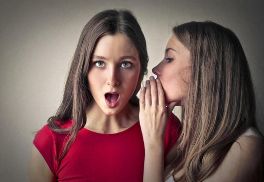 Sisters Whispering Secrets Wall Decal