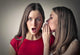 Sisters Whispering Secrets Wall Decal