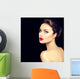 Beauty Woman Face Closeup Wall Decal