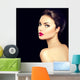 Beauty Woman Face Closeup Wall Decal