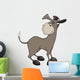 Little Burro Cartoon Wall Decal