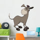 Little Burro Cartoon Wall Decal