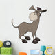 Little Burro Cartoon Wall Decal