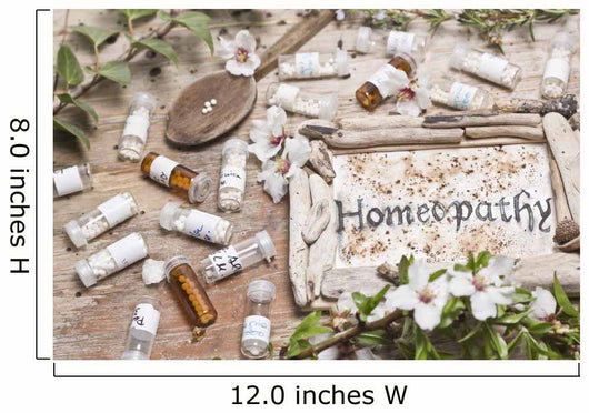 Homeopathic Bottles and Pills Wall Decal