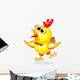 Gallo Adolescente Tris Wall Decal