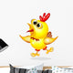 Gallo Adolescente Tris Wall Decal