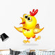 Gallo Adolescente Tris Wall Decal