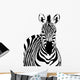 Zebra Wall Decal Design 1