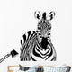 Zebra Wall Decal Design 1