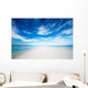 Einsame Strandzunge Wall Decal