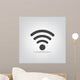 Wi Fi Icon Gray Wall Decal