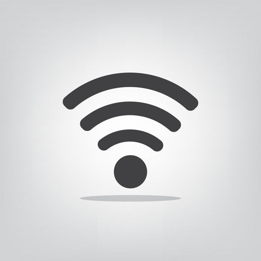 Wi Fi Icon Gray Wall Decal