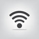 Wi Fi Icon Gray Wall Decal
