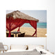 Dinner Table Beach Wall Decal