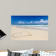 Ein Herz im Sand Wall Decal