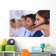 Attractive Positive Young Businesspeople Wall Decal
