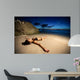Young Female Model Lying Wall Decal